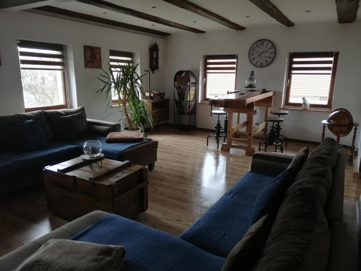 Ferienhaus -Am Alten Dorfplatz- Drezda Kültér fotó